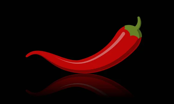 Hot Chili peper — Stockvector