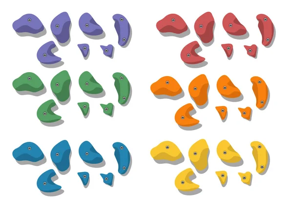 Portas para escalada em rocha —  Vetores de Stock