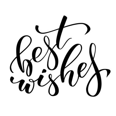 Fırça kaligrafi En iyi dilek