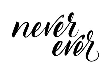 Fırça kaligrafi asla