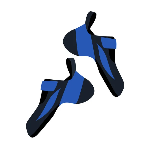 Climbing shoes pair — Stock Vector