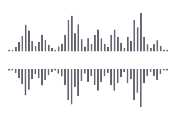 Ondas oscuras — Archivo Imágenes Vectoriales