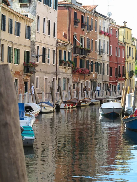 2017 Venetië Italië Weergave Van Historische Gebouwen Grachten — Stockfoto