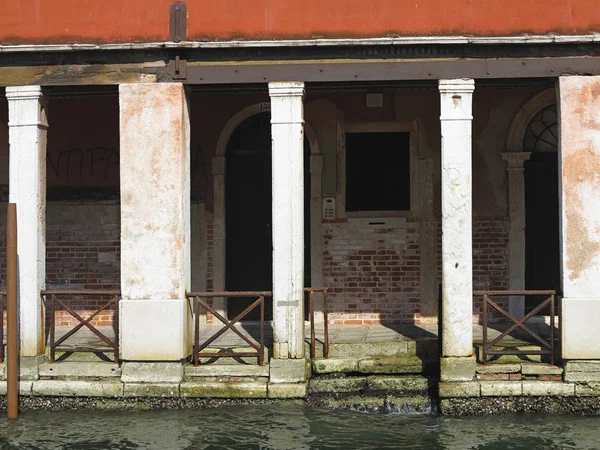 2017 Venedig Italien Gamla Historiska Byggnader Och Kanaler — Stockfoto