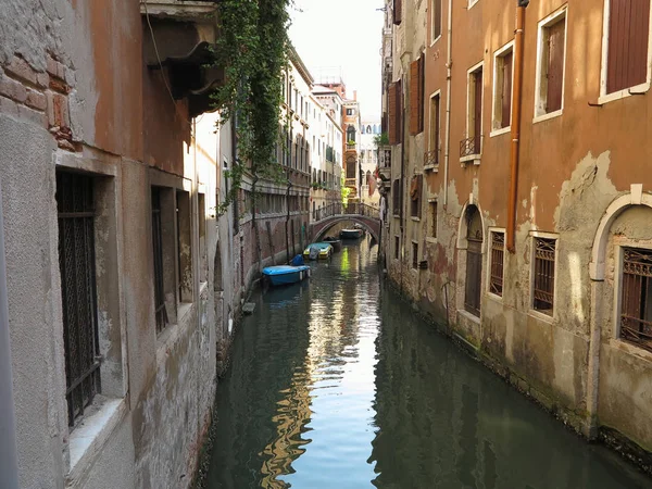 2017 Veneza Itália Vista Antigos Edifícios Históricos Canais — Fotografia de Stock