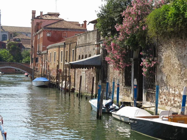 2017 Veneza Itália Vista Edifícios Canais Históricos — Fotografia de Stock