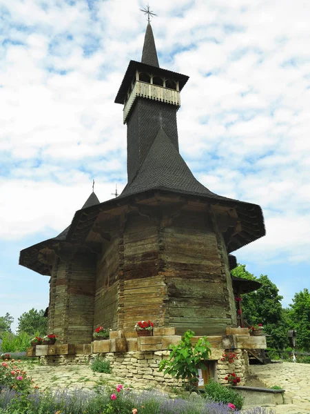 2018 Moldavia Chisinau Iglesia Medieval Madera Del Siglo Xvii —  Fotos de Stock