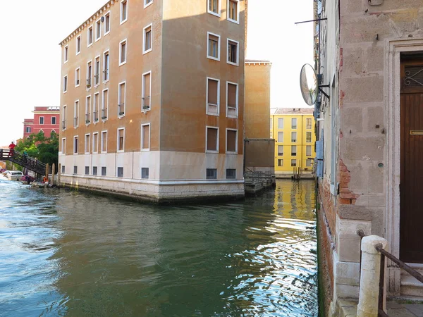 2017 Wenecja Włochy Widok Zabytkowe Budynki Kanały — Zdjęcie stockowe