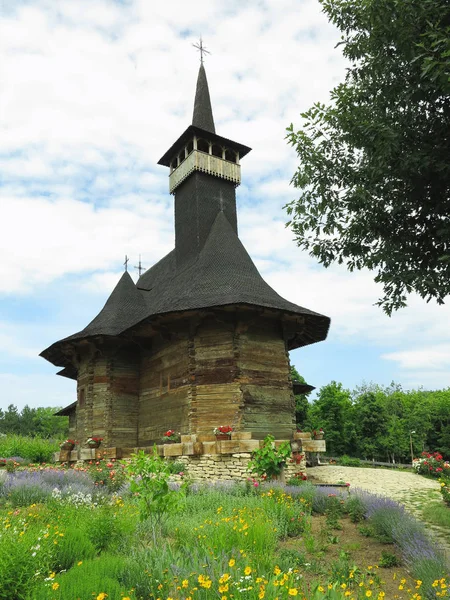 2018 Moldawien Chisinau Mittelalterliche Holzkirche Aus Dem Jahrhundert — Stockfoto