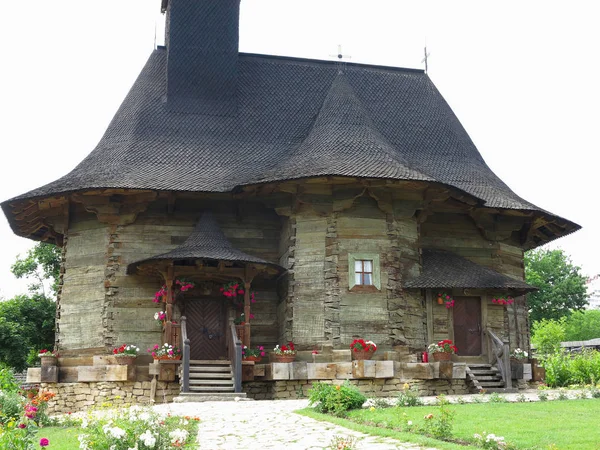 2018 Μολδαβία Κισινάου Μεσαιωνική Ξύλινη Εκκλησία Του 17Ου Αιώνα — Φωτογραφία Αρχείου
