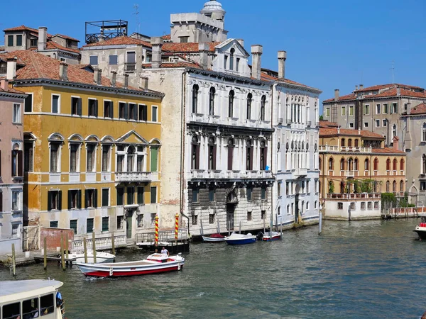 2017 Venise Italie Vue Des Anciens Bâtiments Canaux Historiques — Photo