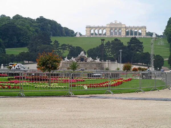 2018 Wien Autriche Palais Shonbrunn Architecture Jardin — Photo