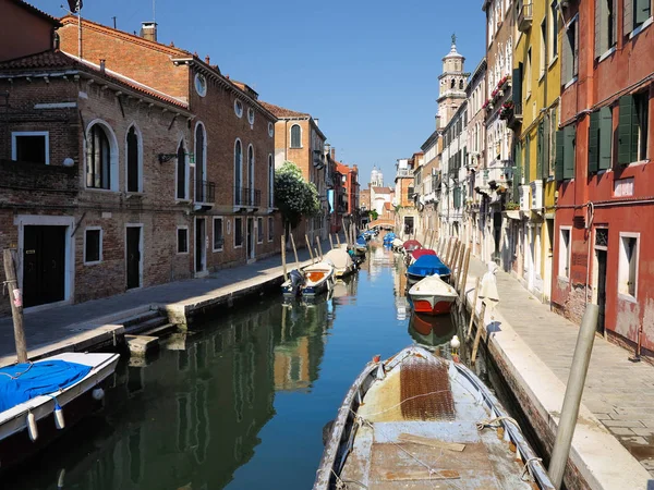 2017 Veneza Itália Vista Edifícios Canais Históricos — Fotografia de Stock