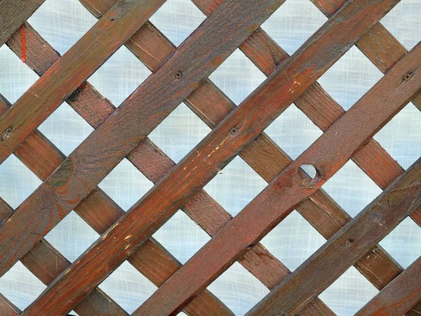 Vecchio recinto in legno naturale di legno vintage trama usurata — Foto Stock