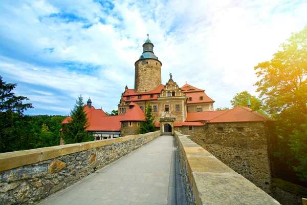Замок Чоха Польше — стоковое фото
