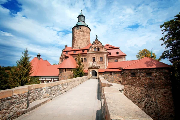 Zamek Czocha Polsce — Zdjęcie stockowe