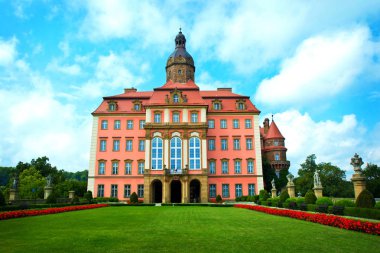 Ksiaz kale Walbrzych, aşağı Silezya, Polonya. 