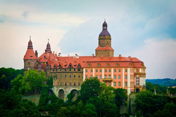 Ksiaz Castle Walbrzych Нижняя Силезия Польша — стоковое фото