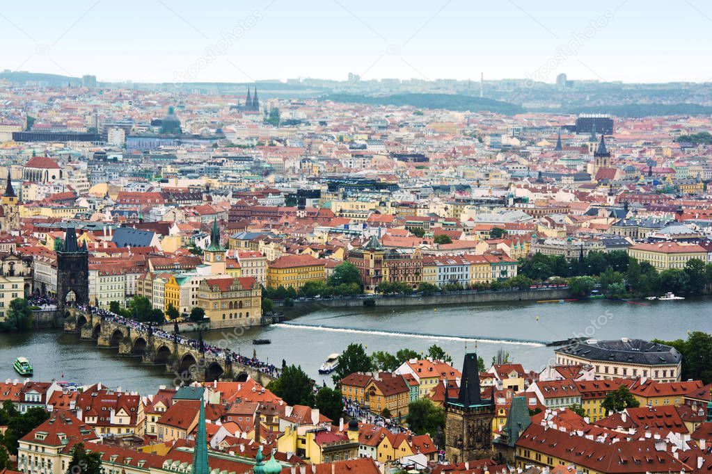 Prague panorama.
