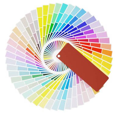 3d Pantone renk palet rehberi