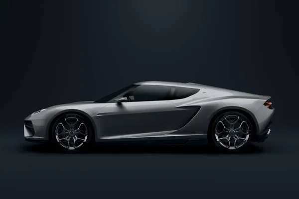 Sport Auto Studio Render — Stockfoto