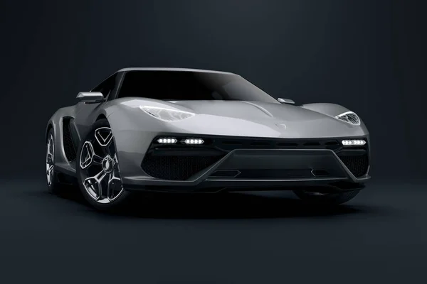 Sport Car Studio Render — Stock Photo, Image