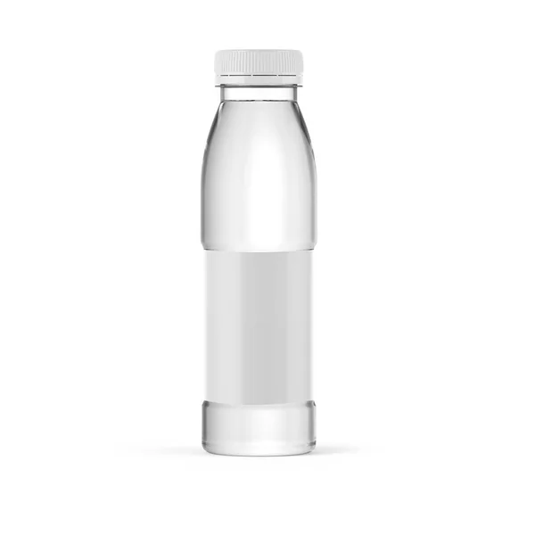 Plastic Bottle White Background — Stock Photo, Image