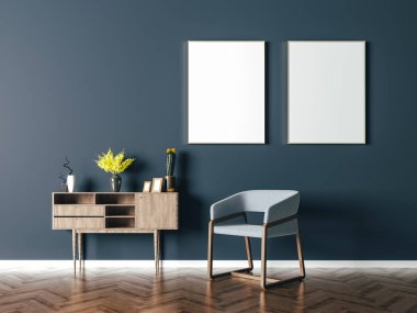 3D güzel iç render