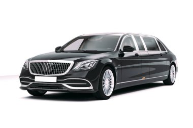 lüks sedan araba 3D render