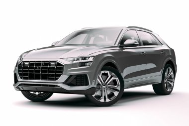 3D lüks SUV araba tasarımı