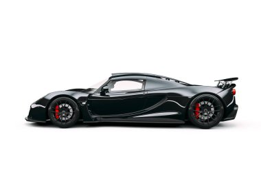 3 boyutlu güzel spor araba.