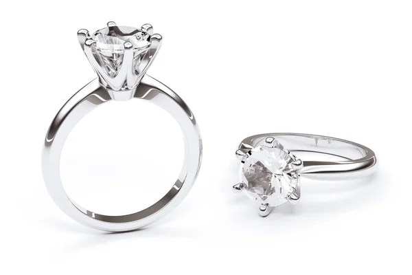 Diamond Ring Jullery — Stock Photo, Image