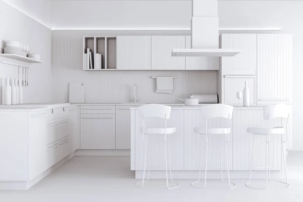 Rendering Bella Cucina — Foto Stock