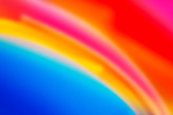 Defocused Blur Abstract Colorful Backgrund Containing Whole Rainbow Spectrum — Stock Photo, Image