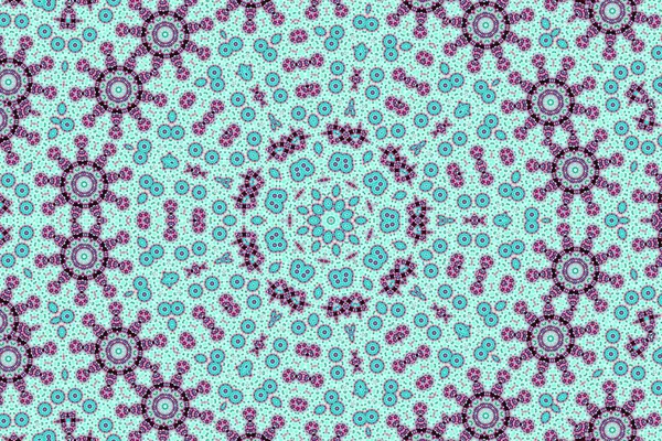 Abstract Kaleidoscope Background Colorful Reflective Mirroring Pattern — Stock Photo, Image
