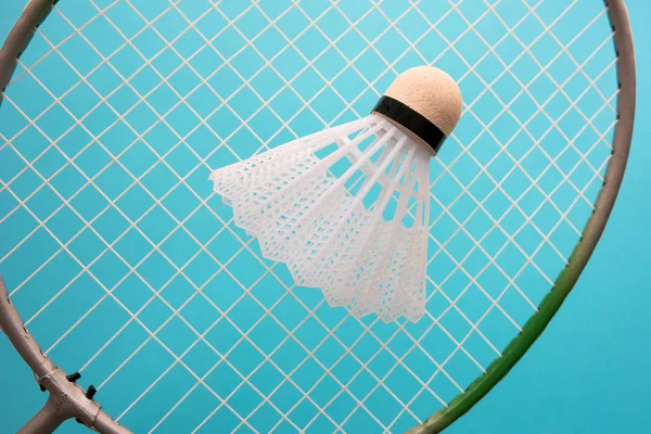 Raquete Badminton Vaivém Para Lazer Atividades Recreativas Esportivas Livre — Fotografia de Stock