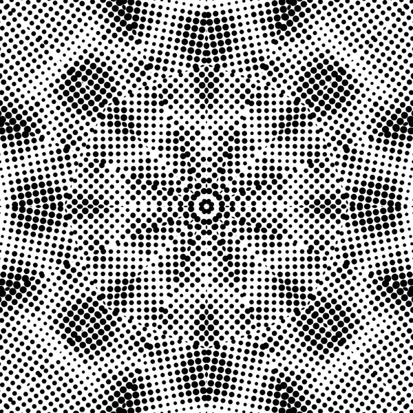 Černá Bílá Polotónu Kaleidoskop Účinek Jako Pozadí Grafický Design Ilustrace — Stock fotografie