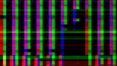 Bozuk kırık tv arıza soyut modern trendy teknoloji arka plan ve görüntü yardımcı grafik efekti