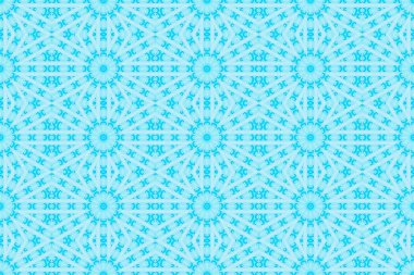 Dikişsiz desen arka plan, soyut kaleydoskop şekil simetrik zemin grafik tasarım için yinelenen