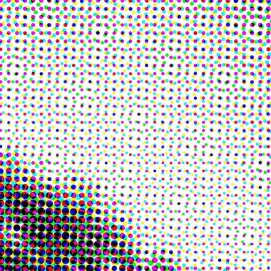 Soyut yarı sesi pop sanat desen illüstrasyon arka plan olarak