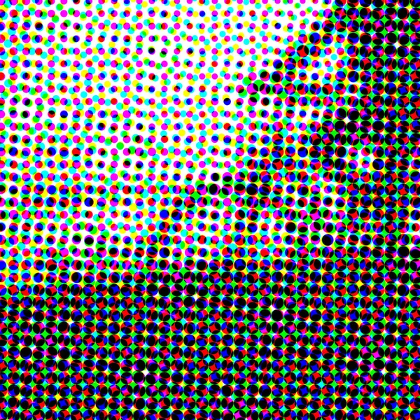 背景として抽象的なハーフ トーン ポップアート パターン図 — ストック写真