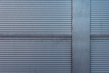 Metal yüzey dokusunu, Endüstriyel depo duvar inşa