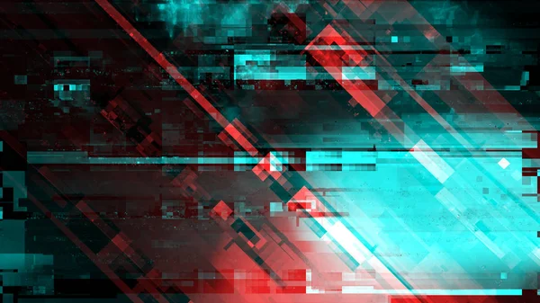 Moderne Technologie Hintergrund Cyber Abstrakte Digitale Glitch Illustration Mit Channel — Stockfoto