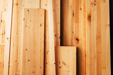 Çam ahşap floorboard plakalar atölye parke döşeme için kullanıma hazır