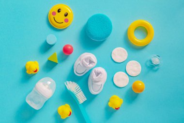 Bebek çocuk Kişisel Aksesuar, üstten görünüm