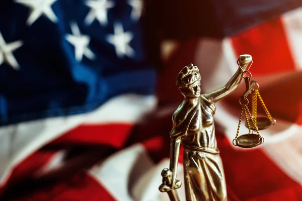 Law and Justice in United States of America — Stock Photo, Image