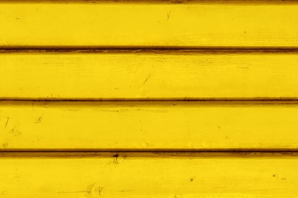 オーバーラップクラッドパターンで黄色のヴィンテージ木製ボード — ストック写真