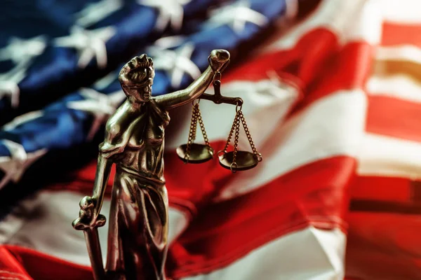 Ley y Justicia en Estados Unidos de América — Foto de Stock