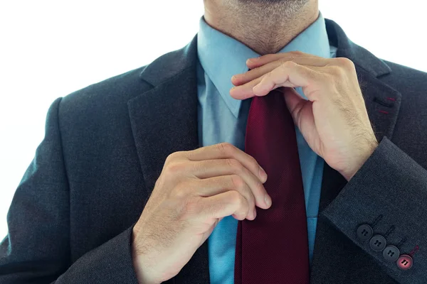 エレガントなスーツのビジネスマン — ストック写真