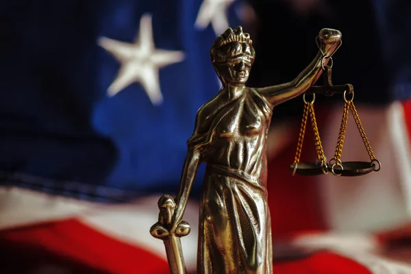 Ley y Justicia en Estados Unidos de América — Foto de Stock